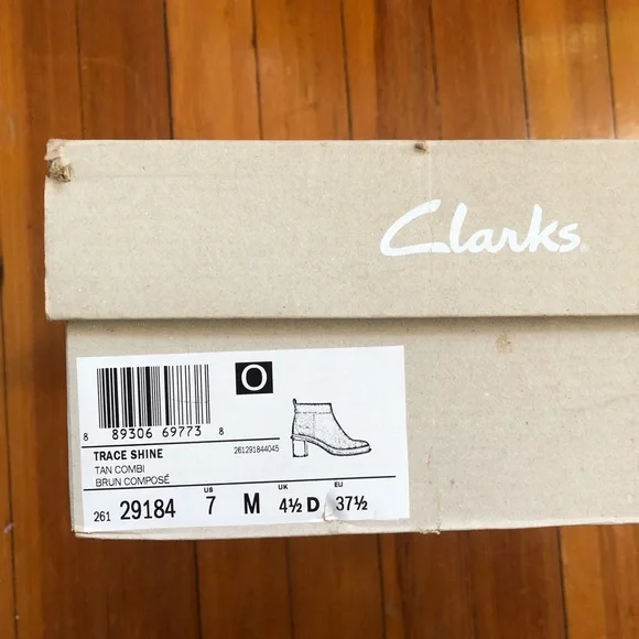Clarks Heeled Boots - Picture 2 of 4